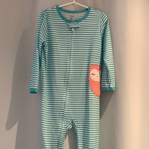 BUNDLE!!! of 7 3T Fleece Sleepers - Picture 2 of 7